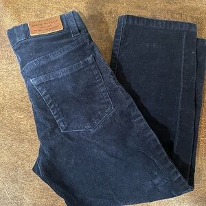 Janie and Jack Boys Navy Corduroy Pants - Size 5